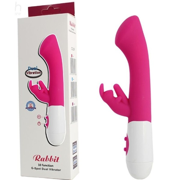 ARMONY - VIBRATEUR & STIMULATEUR LAPIN G SPOT 10 VITESSES ROSE ARMONY VIBRATORS