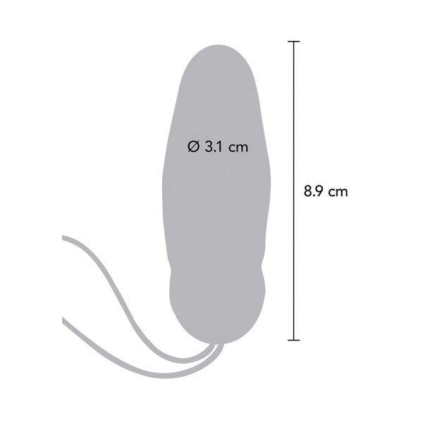 Toyjoy - Happiness MY Orgasm Eggsplode Vibrador Morado Control Re