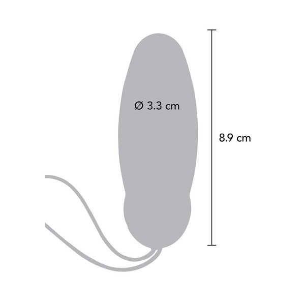 Toyjoy - Happiness IM SO Eggcited Vibrateur Télécommande Bleu