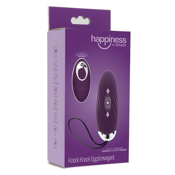 Toyjoy - Happiness Knock Knock Eggstavagant Vibrateur Télécomm...