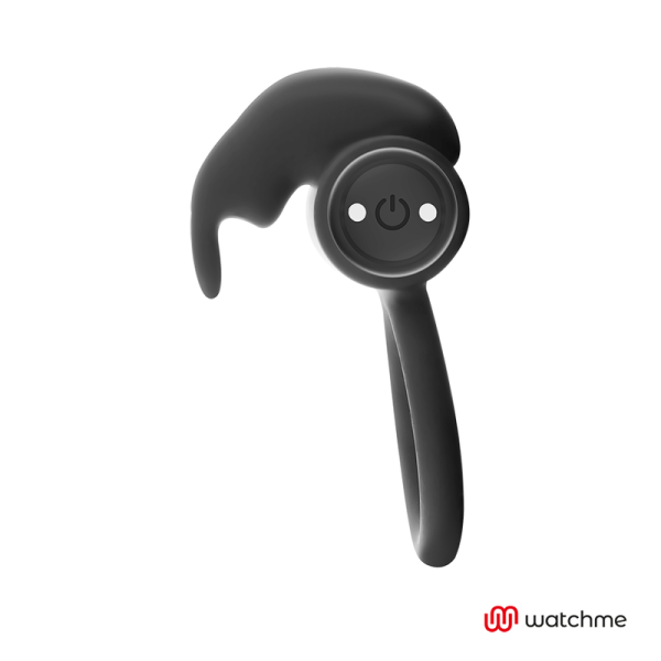 BLACK&SILVER - ANILLO PARA EL PENE CON CONTROL REMOTO BURTON WATC