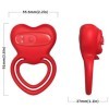 ARMONY - ANNEAU VIBRATEUR COEUR ROUGE ARMONY FOR HIM