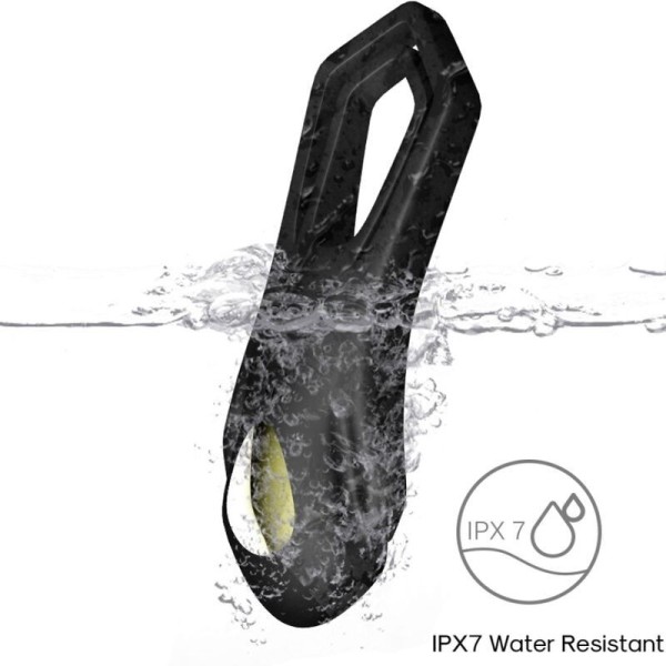 ARMONY - MANDO A DISTANCIA DOBLE ANILLO VIBRADOR ROADSTER NEGRO A