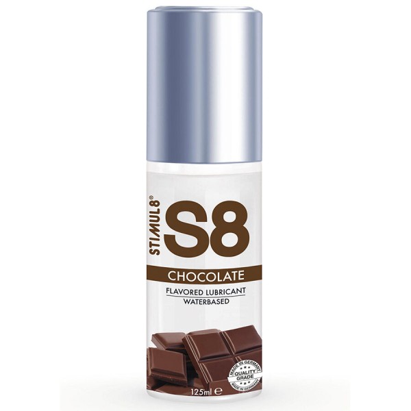 Stimul8 - Lubricante S8 Chocolate 125 ML – Con deliciosos sabores