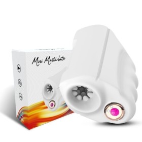 ARMONY - MASTER MASTURBADOR Y VIBRADOR ARMONY BLANCO PARA ÉL