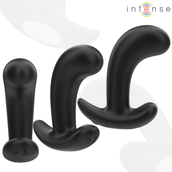 PLUG ANAL 10 VIBRATIONS NOIR TÉLÉCOMMANDE INTENSE ANAL TOYS