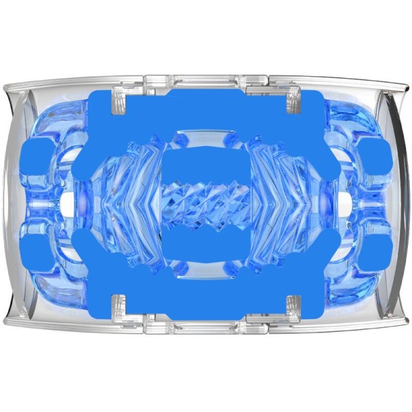 FLESHLIGHT - MASTURBATEUR QUICKSHOT TURBO BLEU GLACE FLESHLIGHT