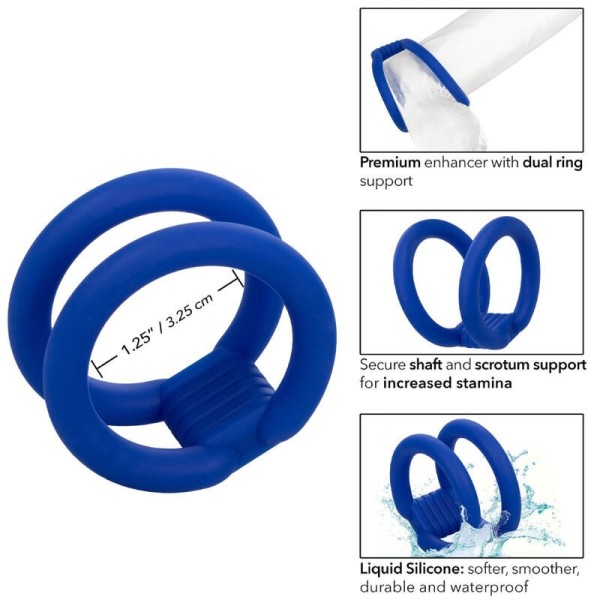 CALEXOTICS - ADMIRAL CAGE DOBLE POLLA AZUL CALEXOTICS