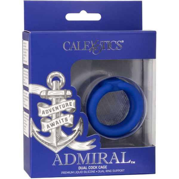 CALEXOTICS - ADMIRAL CAGE DOBLE POLLA AZUL CALEXOTICS
