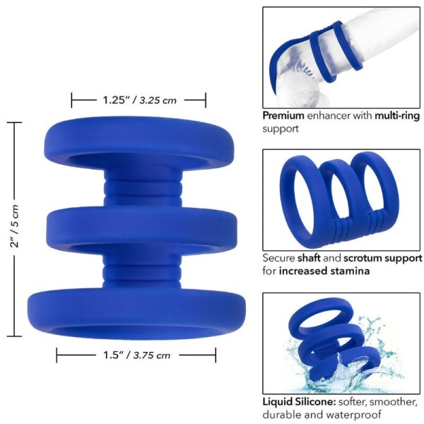 CALEXOTICS - ADMIRAL CAGE BIEN TRIPLE BLEU CALEXOTICS