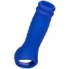 CALEXOTICS - ADMIRAL COUVERCLE DE PÉNIS WAVE SILICONE LIQUIDE BLEU CALEXOTICS