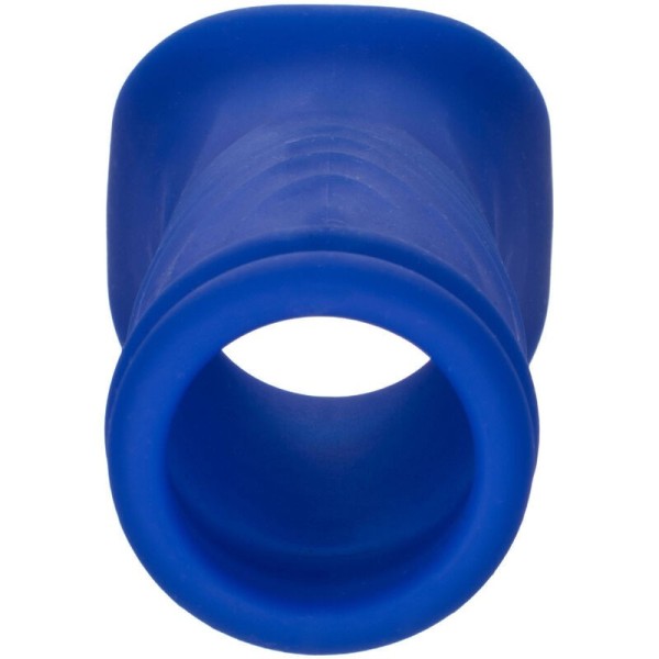 CALEXOTICS - FUNDA PENE ADMIRAL WAVE SILICONA LIQUIDA AZUL CALEXO