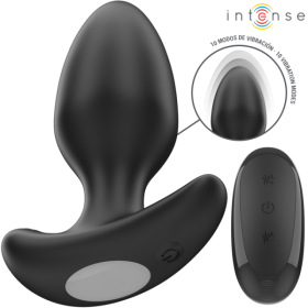 INTENSE - JOEY ANAL PLUG 10 VIBRATIONS NOIR TÉLÉCOMMANDE INTENSE ANAL TOYS