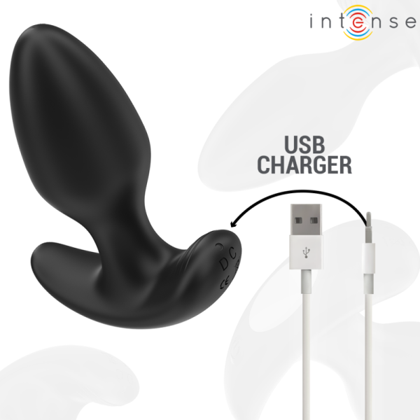 INTENSE - JOEY ANAL PLUG 10 VIBRATIONS NOIR TÉLÉCOMMANDE INTENSE ANAL TOYS