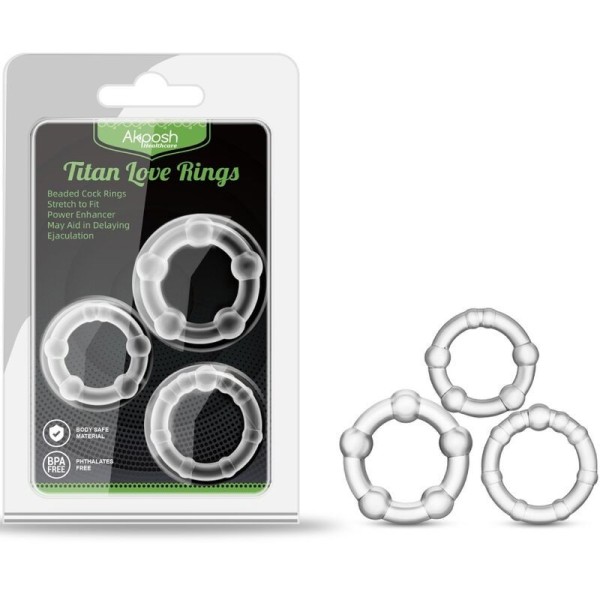 ARMONY - TITAN LOVE BAGUE PERLÉE CHAIR ARMONY FOR HIM