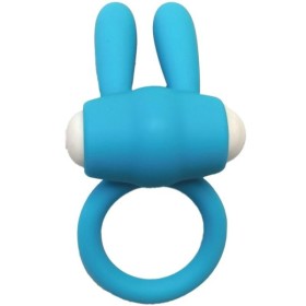 ARMONY - MR BUNNY ANNEAU VIBRATEUR SILICONE NOIR ARMONY FOR HIM
