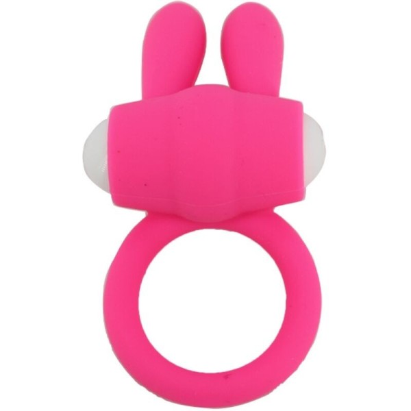 ARMONY - ANILLO VIBRADOR DE SILICONA ROSA MR BUNNY ARMONY PARA ÉL