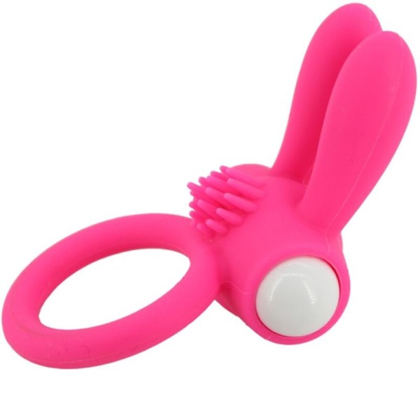ARMONY - MR BUNNY ANNEAU VIBRATEUR SILICONE ROSE ARMONY FOR HIM
