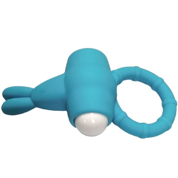 ARMONY - MS BUNNY ANNEAU VIBRATEUR SILICONE VERT ARMONY FOR HIM