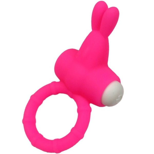 ARMONY - ANILLO VIBRADOR DE SILICONA ROSA MS BUNNY ARMONY PARA ÉL
