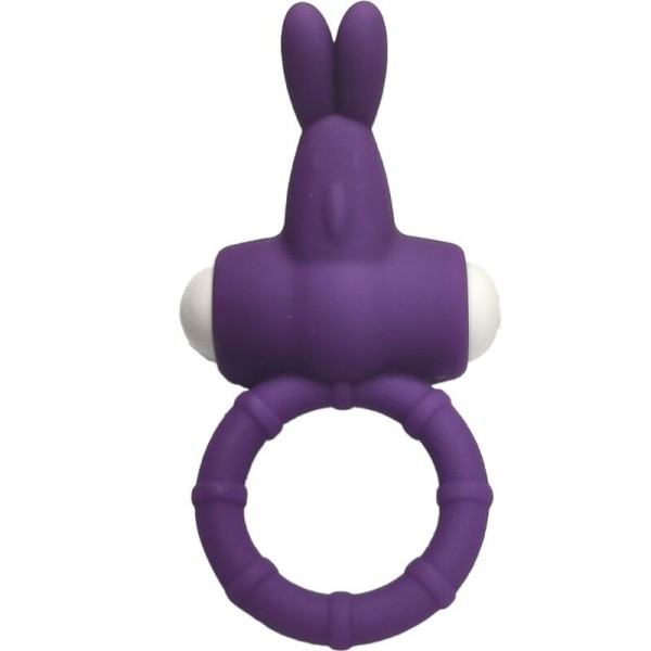 ARMONY - ANILLO VIBRADOR DE SILICONA VIOLETA MS BUNNY ARMONY PARA