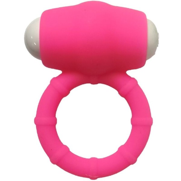 ARMONY - POWER O ANILLO VIBRADOR DE SILICONA ROSA ARMONY PARA ÉL