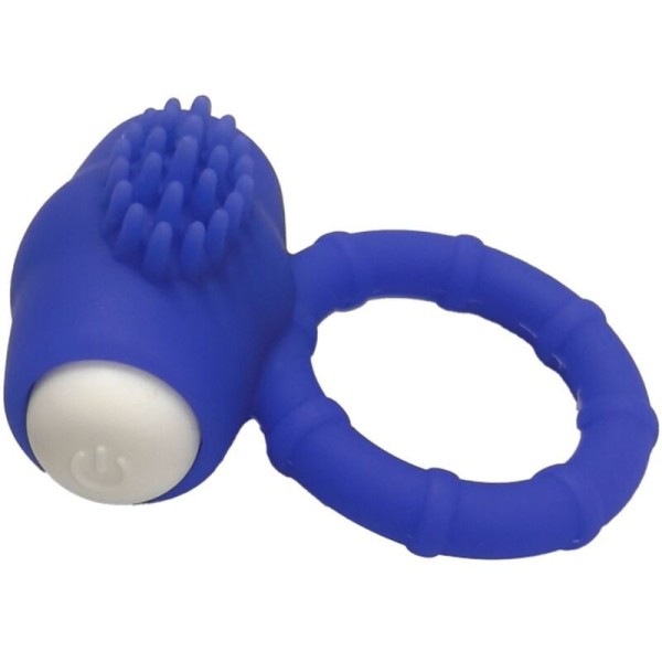 ARMONY - ANILLO VIBRADOR DE SILICONA AZUL POWER O ARMONY PARA ÉL