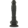 COCK MILLER - GODE RÉALISTE SILICONE DENSITÉ ARTICULABLE NOIR 19,5 CM COCK MILLER