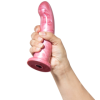 HERSPOT FLESHLIGHT - DILDO CURVO ORO ROSA L HERSPOT