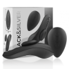 BLACK&SILVER - PANTALÓN SILICONA VIBRADOR RECARGABLE BLACK PRESTO