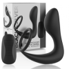 BLACK&SILVER - MASSEUR ANAL TÉLÉCOMMANDE RECHARGEABLE SILICONE NOIR BLACK&SILVER