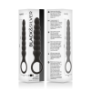 BLACK&SILVER - DILATATEUR ANAL PUISSANT EN SILICONE BOB BLACK&SILVER