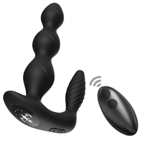 ARMONY - MANFUN VIBRATEUR & STIMULATEUR ANAL PLUG TÉLÉCOMMANDE NOIR ARMONY ANAL