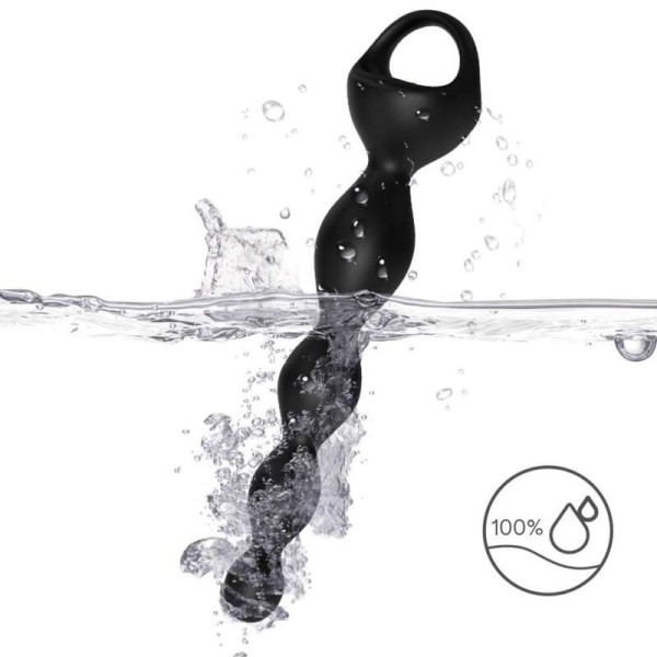 ARMONY - PLUG ANAL VIBRATEUR DOIGT NOIR ARMONY ANAL - Bouchons anaux