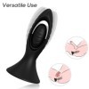 ARMONY - VIBRATEUR & PLUG ANAL SILICONE NOIR ARMONY ANAL