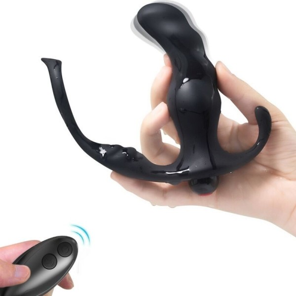 ARMONY - KNIGHT VIBRATEUR ANAL PROSTATE & ANNEAU TÉLÉCOMMANDE NOIR ARMONY ANAL