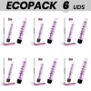 ECOPACK 6 UNITÉS - VIBRATEUR GLOSSY LENNY VIOLET GLOSSY