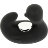 BLACK&SILVER - DÉ À DÉS À CANARD RECHARGEABLE EN SILICONE STIMULANT DUCKYMANIA BLACK&SILVER