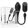 BLACK&SILVER - UF VIBRANT RECHARGEABLE JENELL BLACK&SILVER