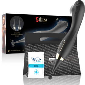 IBIZA - STIMULATEUR CLITORAL ET VIBRATEUR DE POINT G INTERCHANGEABLES IBIZA TECHNOLOGY