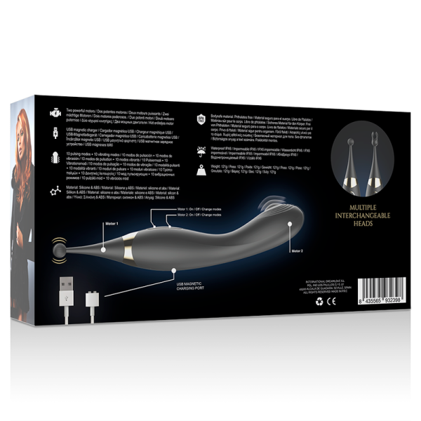 IBIZA - STIMULATEUR CLITORAL ET VIBRATEUR DE POINT G INTERCHANGEABLES IBIZA TECHNOLOGY