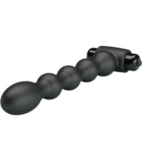 PRETTY LOVE - PLUG ANAL LYNN SILICONE 10 VIBRATIONS NOIR PRETTY LOVE
