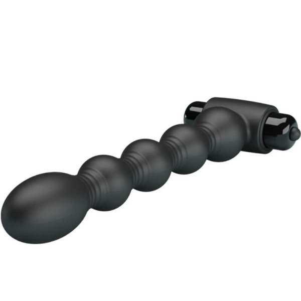 PRETTY LOVE - PLUG ANAL LYNN SILICONE 10 VIBRATIONS NOIR PRETTY LOVE