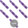 CUSTOM BULLETS - RECHARGEABLE SNAKE VIOLET MAGNETIQUE BULLET 10 INTENSITES 6 + 1 OFFERTE CUSTOM BULLETS