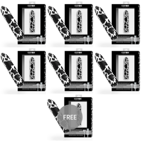 CUSTOM BULLETS - BALLE MAGNETIQUE RECHARGEABLE VACHE 10 INTENSITES 6 + 1 OFFERTE CUSTOM BULLETS