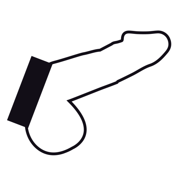 Darkness - Anillo de erección de cuero – Anillos para el pene sin