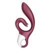 SATISFYER - LOVE ME COELHO VIBRAÇÃO VERMELHO SATISFYER VIBRADOR