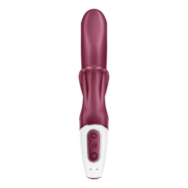 SATISFYER - LOVE ME COELHO VIBRAÇÃO VERMELHO SATISFYER VIBRADOR