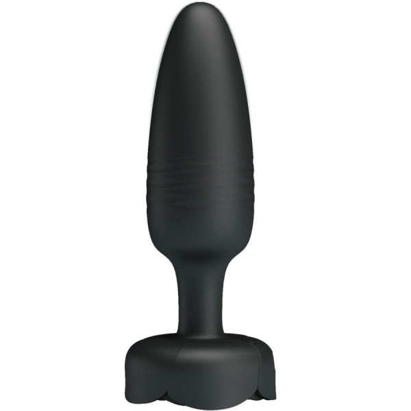 BONITO AMOR - PLUG ANAL TARION COM LUZ LED PRETO 12,5 CM BONITO AMOR
