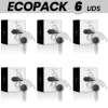 ECOPACK 6 UNITÉS - INTENSE ANNEAU VIBRATEUR TRANSPARENT POUR FRITURE INTENSE